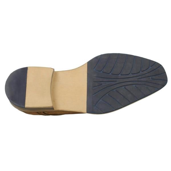 Maverick Mens Maverick Lace Up Shoe Stitched Panels and Toe Cap