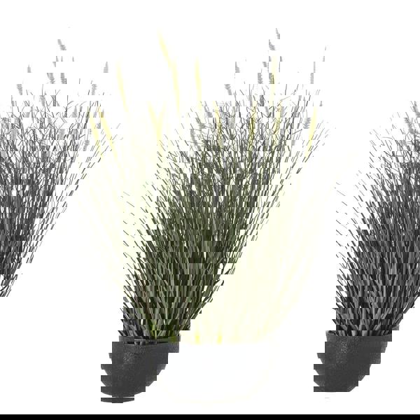 Hill Interiors Fountain Grass Artificial Potted Plant - Green