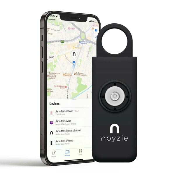 Noyzie LOCATE Rechargeable 130db GPS Tracker Personal Safety Alarm Siren