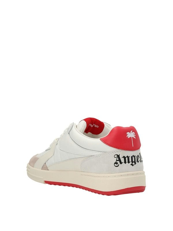Palm Angels Palm University Red Sneakers - Supplied FashionPalm Angels