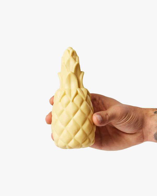 Barc London Pineapple Shaped Squeaky Dog Toy