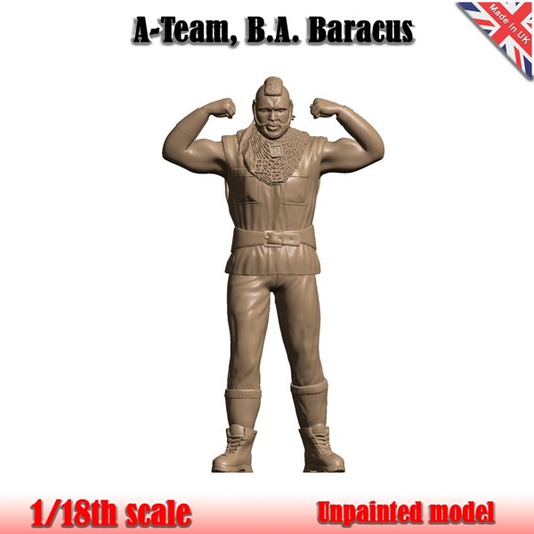 a statue of a man flexing his muscles