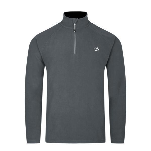 Dare 2B Mens Freethink II Fleece Top - Ebony Grey - 