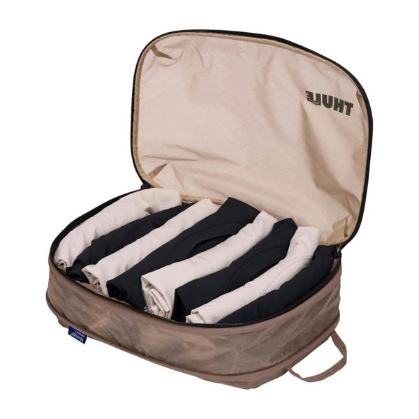 Thule Compression Packing Cube Set Small & Gentle Biege White Travel Organizer