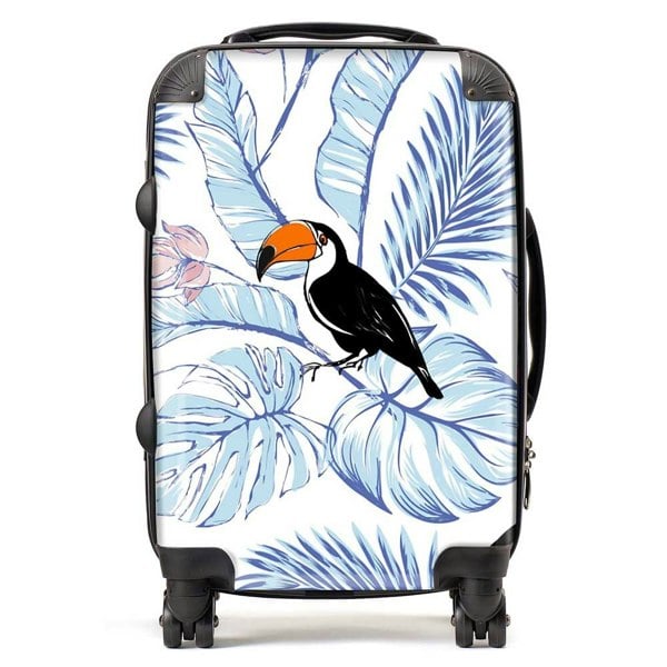 Warren Reed Tropical Toucan Suitcase