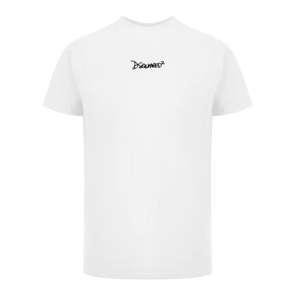 Dsquared2 Small Signature Logo White T-Shirt