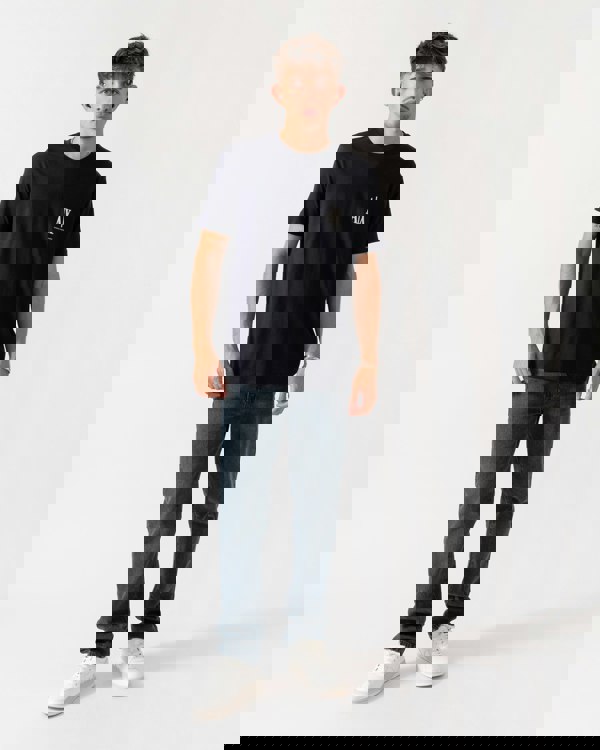 Armani Exchange Mens T-Shirt XM000365-AF12308 - Deep Navy UB101