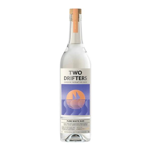 Two Drifters Pure White Rum 70cl 40% ABV