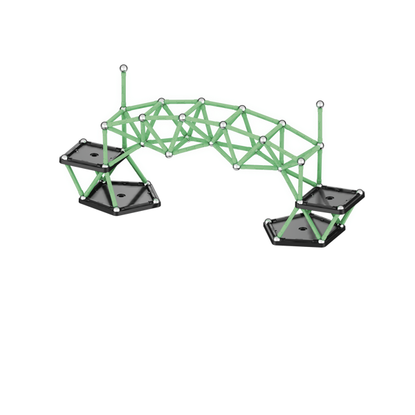 Geomag Classic Glow Magnetic Shapes - 142 Pieces