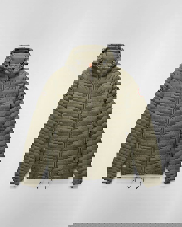 Napapijri A-Lapaz Mens Hooded Puffer Jacket - Tea Leaf G0A