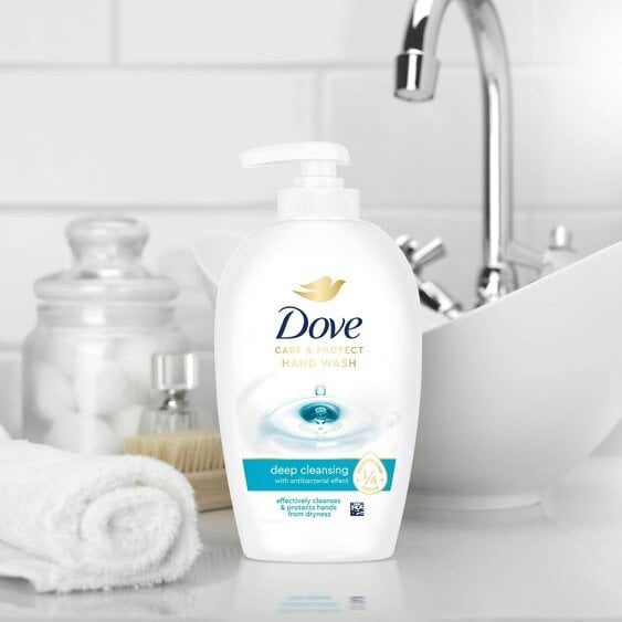 Dove Care & Protect Hand Wash, Deep Cleansing with Anti-Bac Effect, 250ml