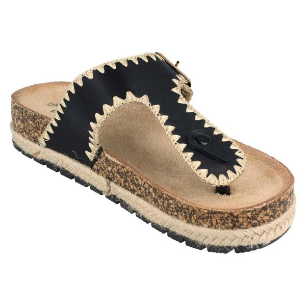 Down to Earth Ladies Down To Earth Toe Post Sandals F12105