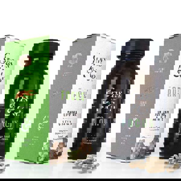 Grass & Co Mushrooms Capsules  Lion’s Mane Mushrooms x 60 Capsules