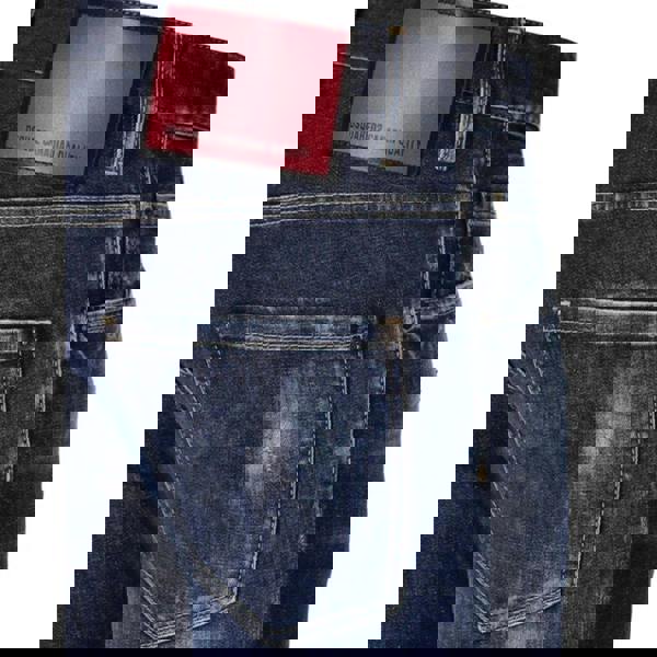 Dsquared Canadian Quality Distressed Jeans   in  Blue