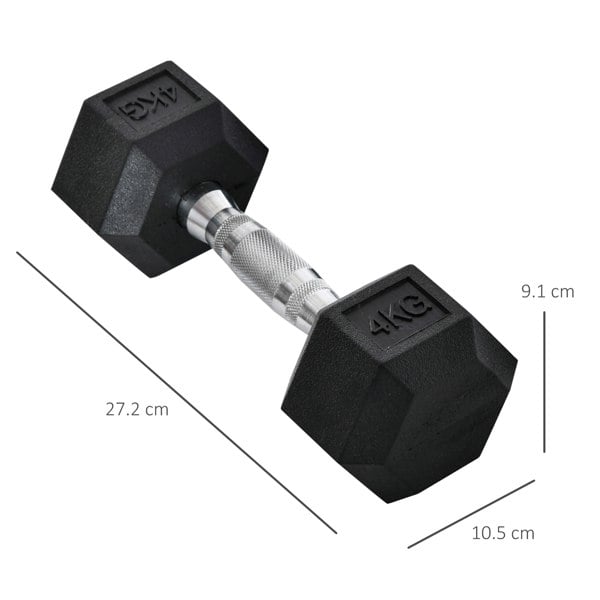 Rubber Dumbbell