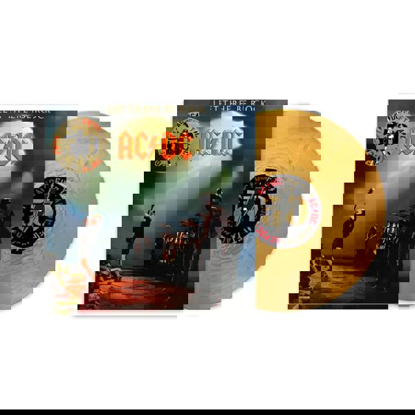 AC/DC 'Let There Be Rock' (50th Anniversary) LP Gold Vinyl