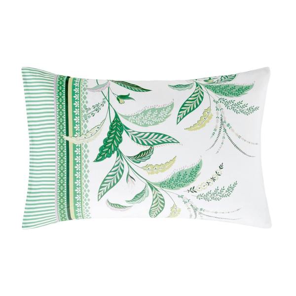 Sara Miller Fern Garden Spring Green Super King Duvet Cover Set