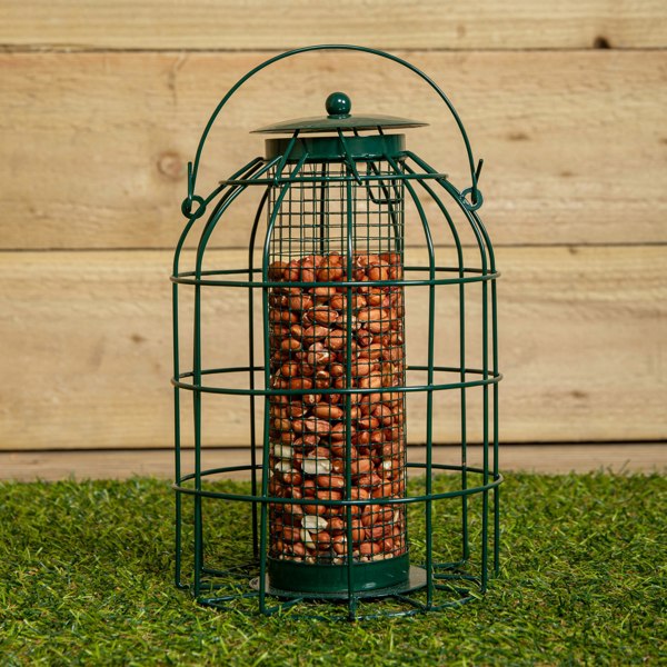 Samuel Alexander Pack of 3 Hanging Nut Seed & Fat Ball Bird Feeders with Squirrel Guard