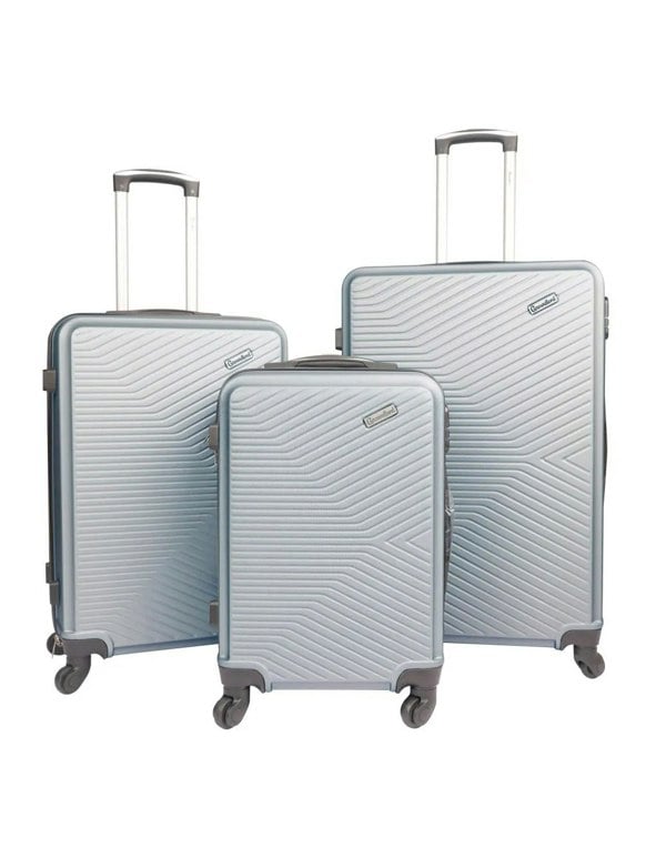 Groundlevel Infinity Hard Shell 3 Piece Luggage Set