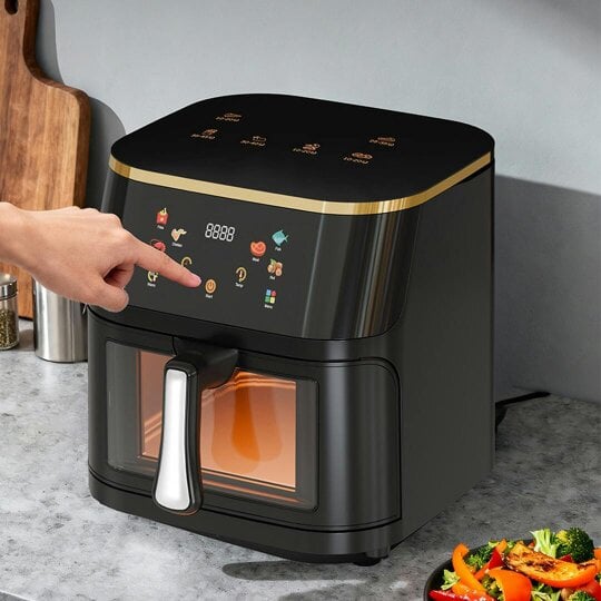 Havendro 10L Large Air Fryer Low Fat Oil free Healthy Oven Frying Kitchen Cooker