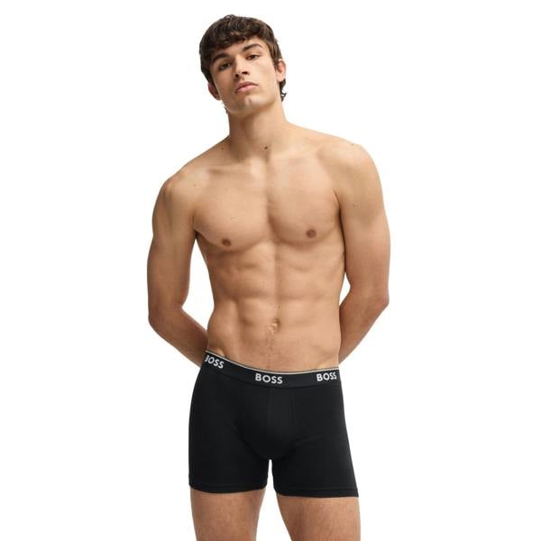 Boss Mens Power Boxer Shorts (Pack of 3) - Multicoloured - 