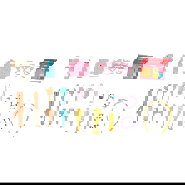 Fun Bucket-Shaped Toy Storage Vanity Table Living and Home