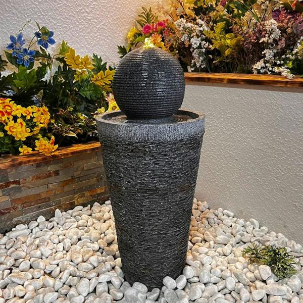 Tranquillity Water Features Majestic Tower Modern Water Feature