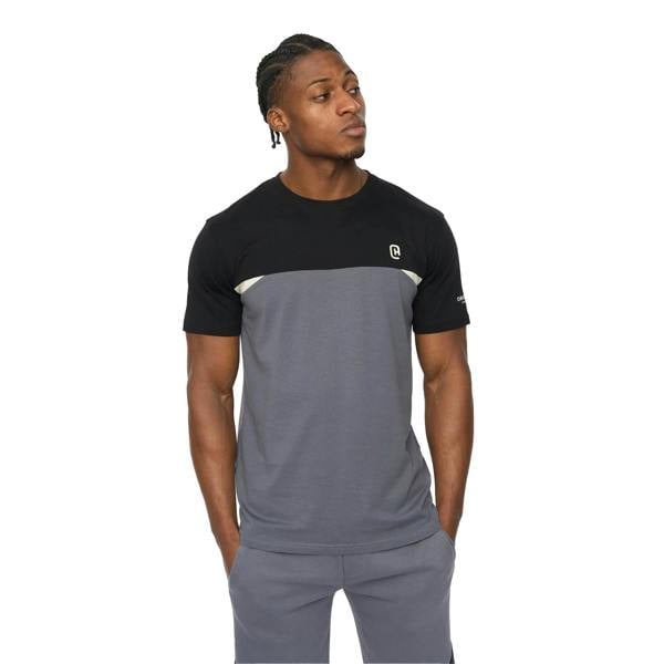 Crosshatch Mens Castlebay T-Shirt - Slate - 