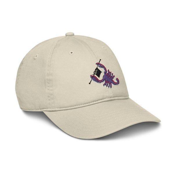 ANCHOR & CREW Scorpion Knittin' Up In The Wild Organic Cotton Embroidered Baseball Cap