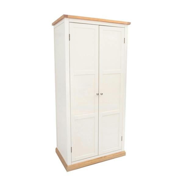 Cabinet Bits Trevi 2 Door Wardrobe Chrome Knob