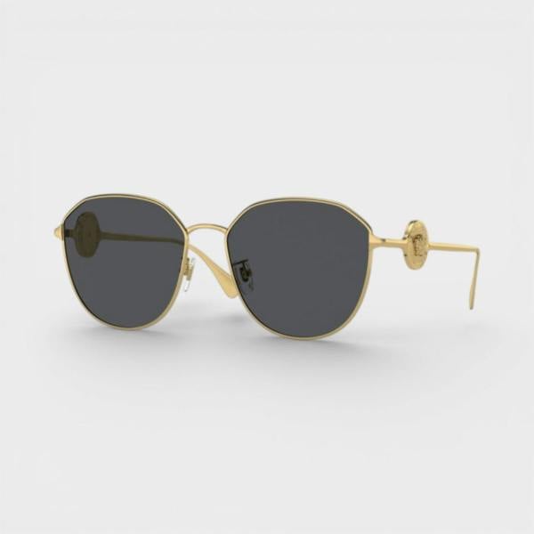 Versace Medusa Metal Sunglasses Gold