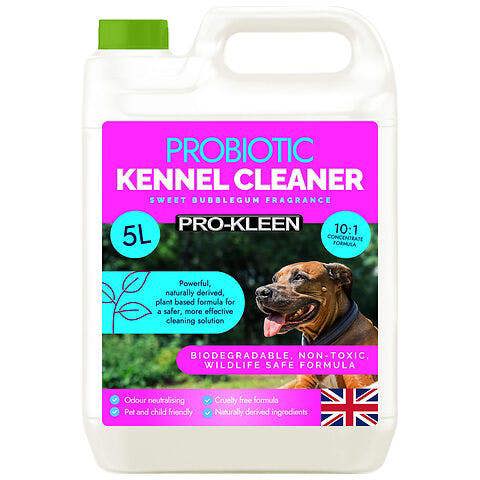 ProKleen Pro-Kleen ProBiotic Kennel Cleaner 5L, Cleans & Neutralises Odours, Biodegradable, Non-Toxic, Wildlife & Pet Safe Bubblegum