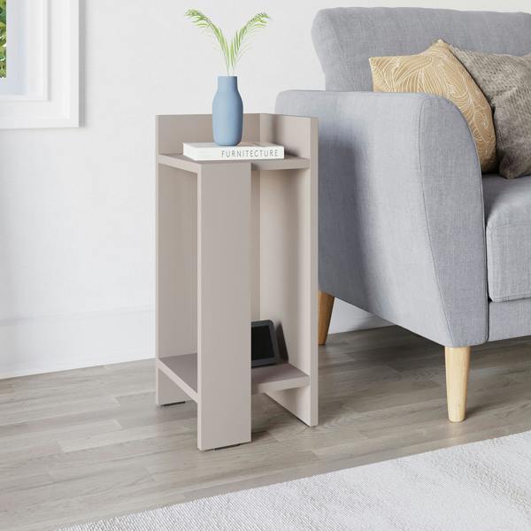 Decortie Elos Modern Narrow Bedside Table Right Module 25x25x60cm