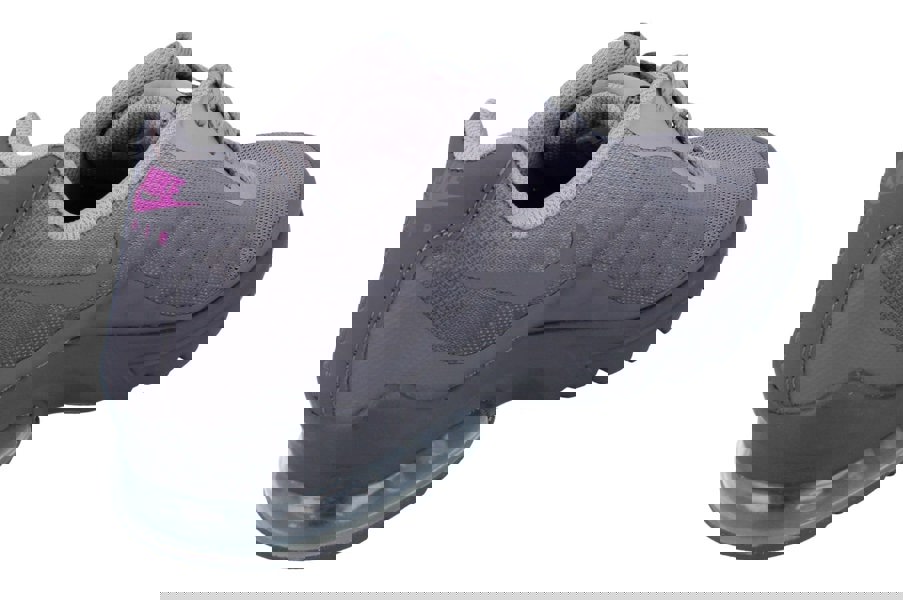 Nike Air Max Invigor Print GS Trainers Ah5261  001 - Atmosphere Grey Gunsmoke 001 - Photo 2