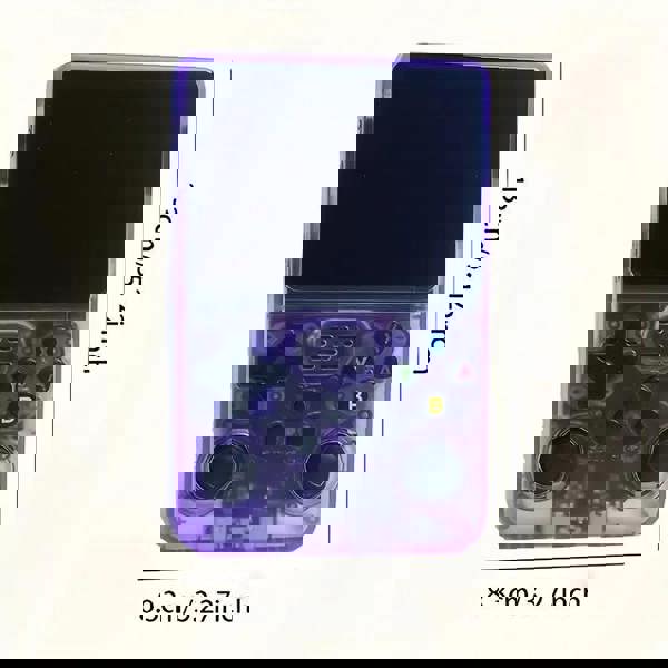 Dyzi R36S Retro Handheld Game Console 3.5" IPS Screen 21000+ Games USB Rechargeable