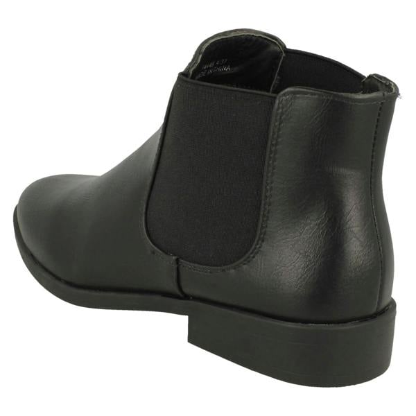 Spot On Ladies Spot On Gusset Chelsea Boots F4449