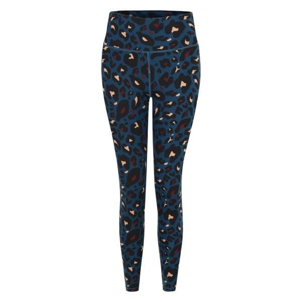 Dare 2B Womens/Ladies Influential Animal Print Gym Leggings - Moonlight Denim - 