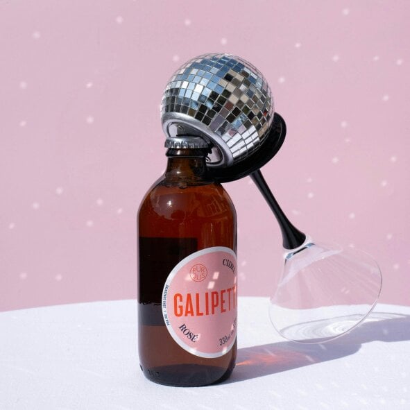 Love Frankie Disco Ball Bottle Opener