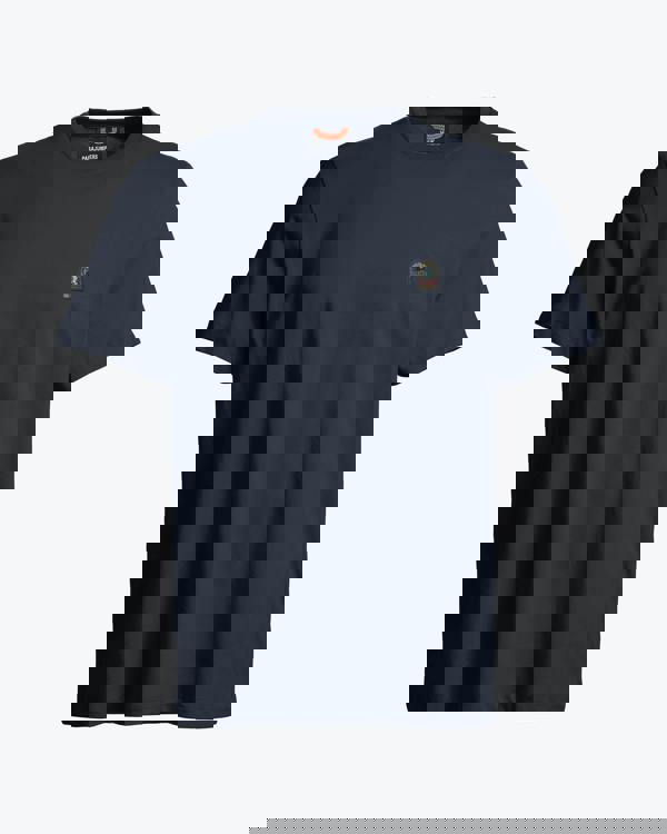 Parajumpers Patch Mens T-Shirt - Blue Navy 316