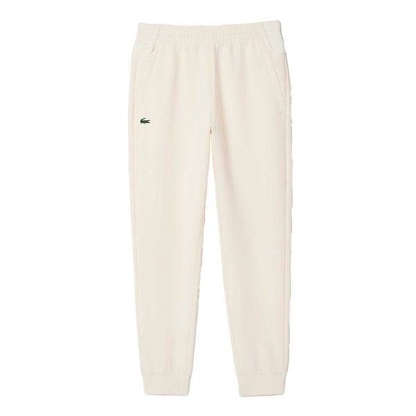 Lacoste Mens Monochrome Sport Jogging Bottoms - White