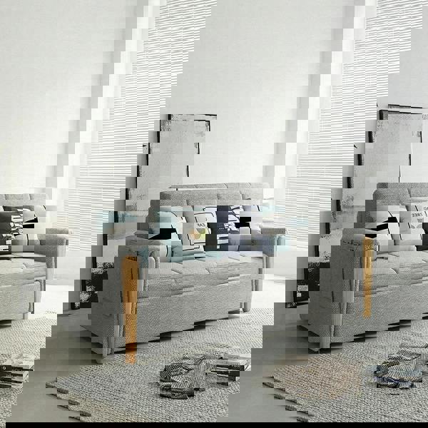 Weilai Concept Mavis Two Seater Sofa Bed, Dark Grey