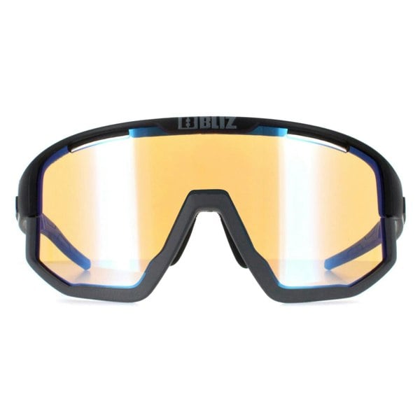Bliz Sunglasses Fusion ZB7005-0333 Black Coral Orange Blue Mirror