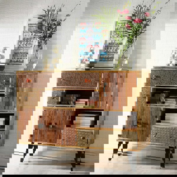 IH Design Seamon reclaimed wood Sideboard