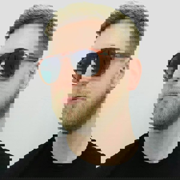 Persol Sunglasses 0649 1025S3 Resina e Sale Brown Blue Polarized 54mm