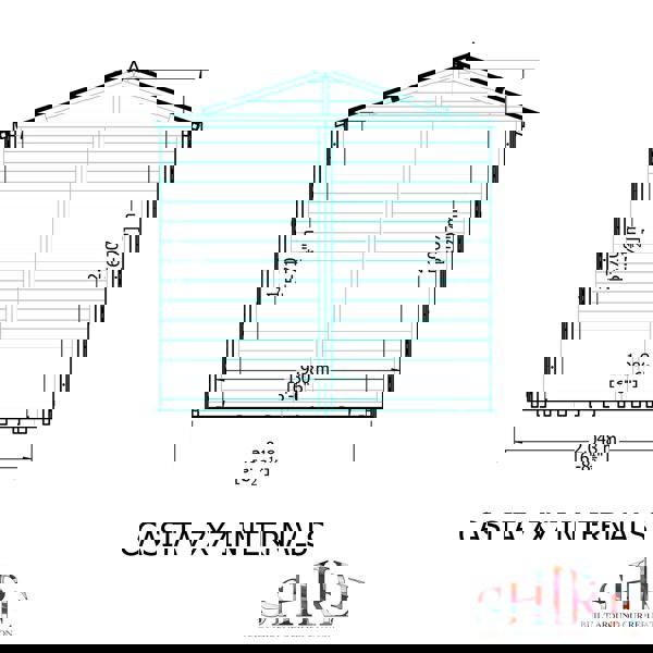Shire Casita 7x7 12mm interlock Clad wooden Shed - Best Shed