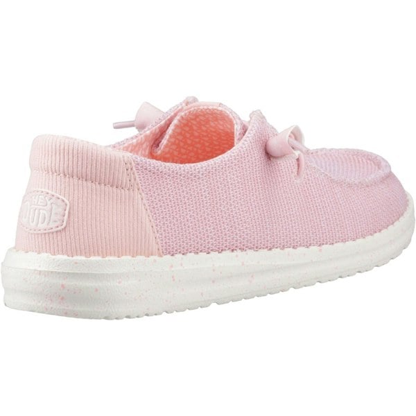HEYDUDE Wendy Stretch Sox Polyester Blend Women's Rosette Moccasins Shoes