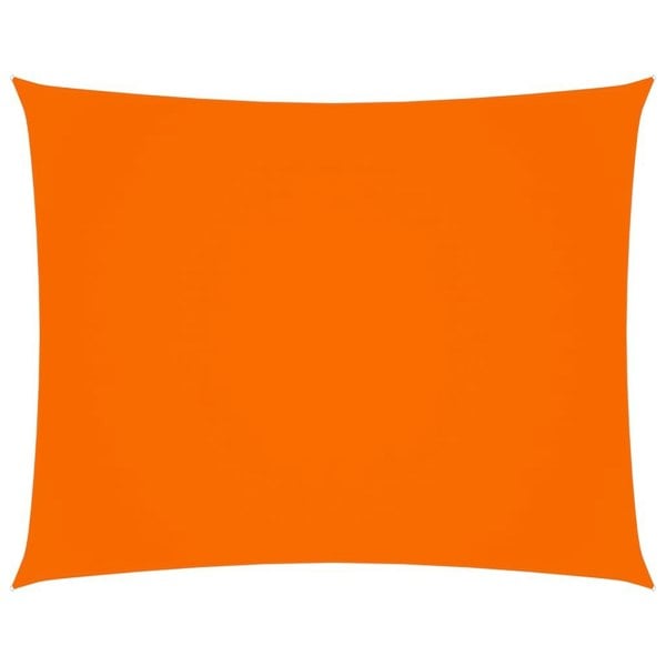 Berkfield Sunshade Sail Oxford Fabric Rectangular 3.5x4.5 m Orange