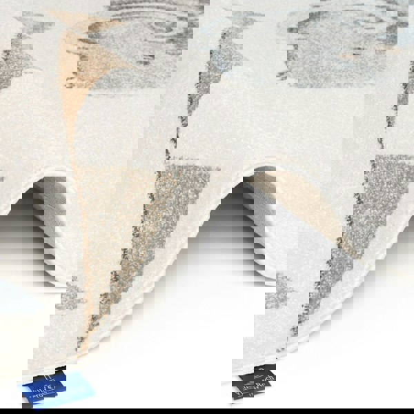 Boho Kids Walk like an Elephant Rainbow Party Rug