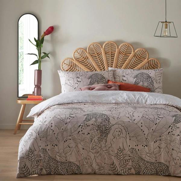 Furn Aurora Botanical Duvet Cover Set - Blush - 