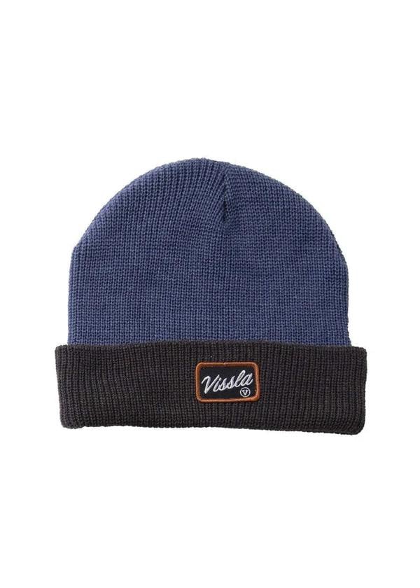 Vissla Solid Sets Eco Beanie - dark denim - O/S